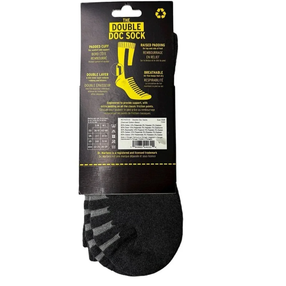 Dr.Martens The Double Doc Sock Size S/M